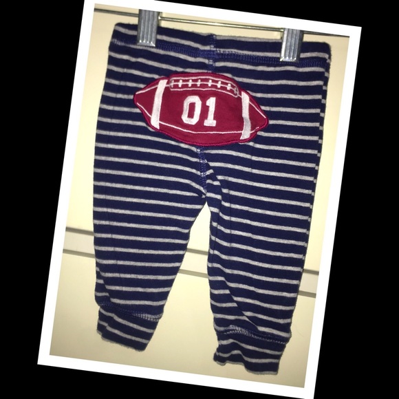 •Carters baby boy football themed 4pc. Mix’n’ match outfit set🏈EUC🏈3m - Picture 7 of 7